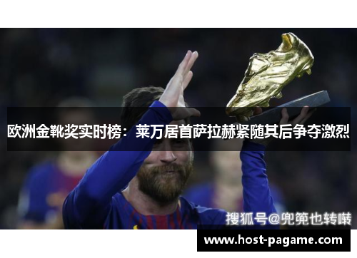 欧洲金靴奖实时榜：莱万居首萨拉赫紧随其后争夺激烈