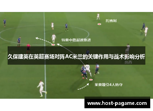久保建英在英超赛场对阵AC米兰的关键作用与战术影响分析